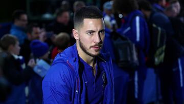 Hazard, a un excompañero: "Me conoces, siempre amé al Madrid"