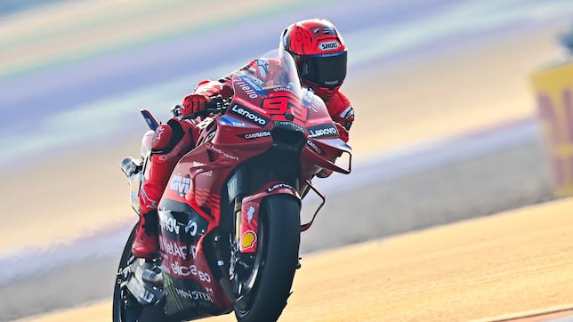 ‘Doblete Márquez’ de oro por el regalo de Pecco