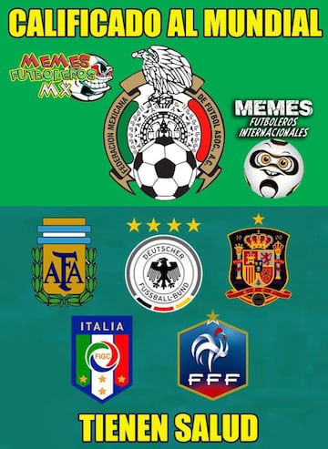 Los mejores memes del pase de México al Mundial Rusia 2018