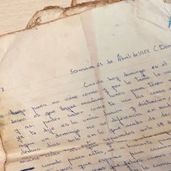 La emotiva carta de un soldado a su novia que ha aparecido en la basura tras casi medio siglo