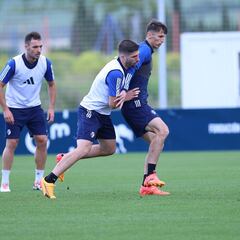 Osasuna intensificará a IA en las sesiones de entrenamiento
