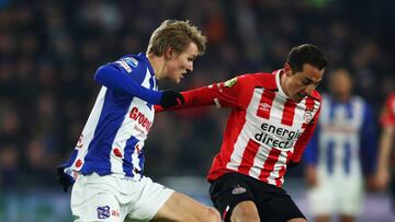 Andrés Guardado juega en triunfo del PSV