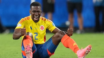 Carlos Cuesta, otra baja por lesión en Selección Colombia