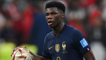 France may not have Paul Pogba and N’Golo Kante, but Aurelien Tchouameni thinks he and others are deputising well.