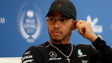 Lewis Hamilton, piloto de Mercedes en F1.