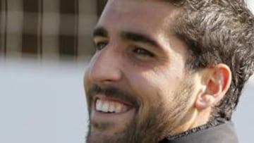 <b>FELIZ. </b>Raúl García marcó ante el Athletic.