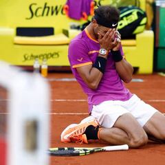 Nadal: "Creí que me llevaba a casa el trofeo, pero se ve que no"