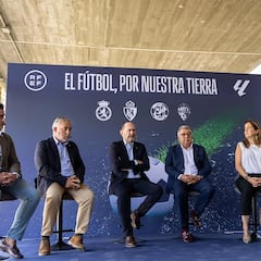 El fútbol español se vuelca con el partido contra el fuego en el Reino de León