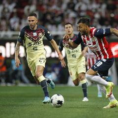 Bajas del América - Chivas: sancionados y lesionados del Clásico Nacional