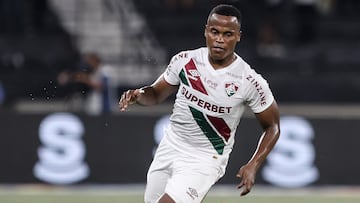 Jhon Arias, extremo colombiano de Fluminense