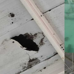 El Nacional, en duda al caerse el techo de la piscina de Málaga