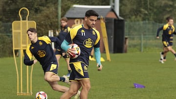 16/11/23 DEPORTIVO DE LA CORUÑA  ENTRENAMIENTO
davo