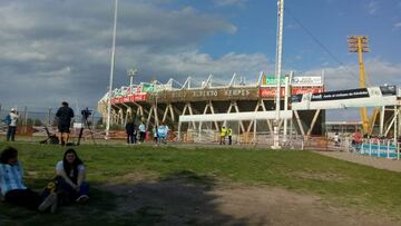 Gran ambiente previo al Argentina vs México