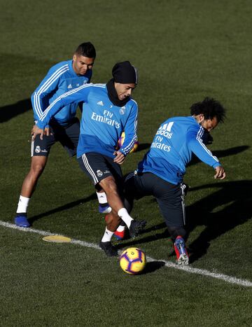 Casemiro, Marino and Marcelo.