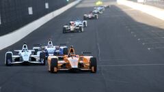 Fernando Alonso en la Indy 500.