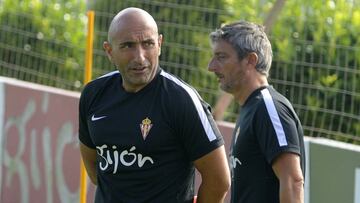 19/08/16 ENTRENAMIENTO SPORTING DE GIJON
ABELARDO JUNTO A TEJADA
