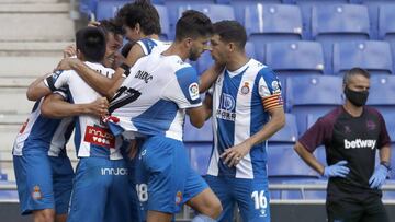 Bernardo, Wu Lei y Pacheco reviven al Espanyol