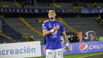 Fernando Uribe, delantero de Millonarios