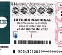 Lotería Nacional: comprobar los resultados del sorteo de hoy, sábado 25 de marzo