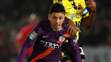 Ian Poveda jugador colombiano en el Manchester City