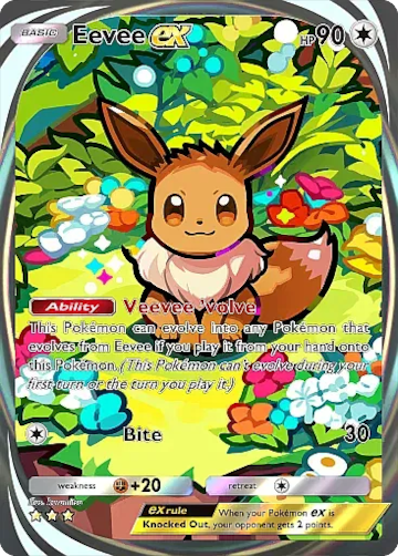 pokemon tcg pocket arboleda de eevee cartas immersive rare