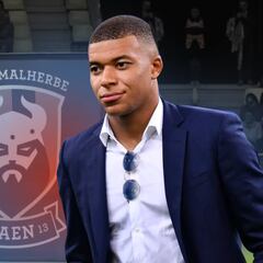 Tormenta Mbappé en Caen