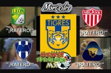 Tigres avanzó a la final con polémica arbitral y los memes reaccionaron