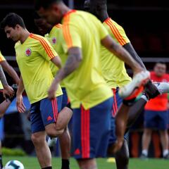 Colombia finaliza preparación para juego con Qatar