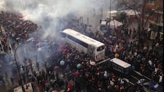 Real Madrid fans out in force for Wolfsburg match
