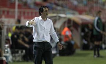 Playoffs ida de la Europa League. Sevilla - Slask. Unai Emery.