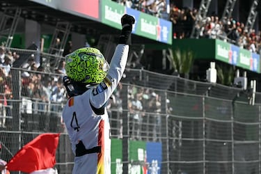Lando Norris se ríe de los abucheos en México