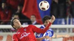 El doblete de Iñigo Vélez hace creer al Numancia