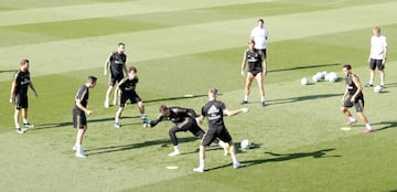 El Madrid prepara el partido en Villarreal