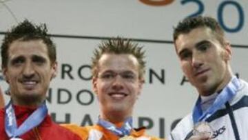 <b>FALTÓ POCO.</b> El atleta español estuvo a punto de conseguir la medalla de oro, tal y como el mismo llegó a creer.