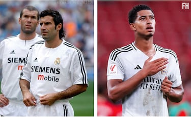 Guiño ‘Galáctico’ en la posible primera equipación del Madrid 2024-25