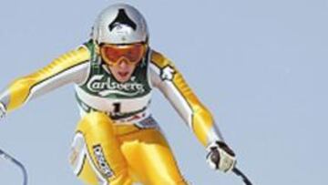 <b>MUY RÁPIDA. </b>Carolina Ruiz realizó ayer una gran competición.