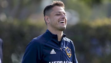 El delantero mexicano Javier 'Chicharito' Hernández volvió a marcar después de casi tres meses y mandó un mensaje en el que festejaba el final de su sequía en LA Galaxy.
