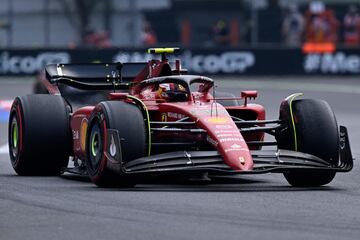El piloto espa?ol de Ferrari, Carlos Sainz Jr.