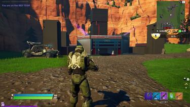 Fortnite: Capturar la Bandera en Blood Gulch de Halo ya disponible