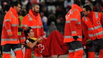 Tiago se retira lesionado