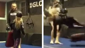 La patada de un luchador de MMA a su hija de 8 a&ntilde;os desata la pol&eacute;mica. Imagen: YouTube