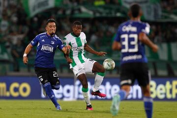 Nacional y Millonarios en el Atanasio. Empate 0-0