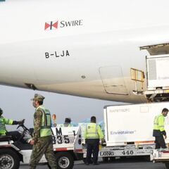 Arriban a México un millón de vacunas Sinovac
