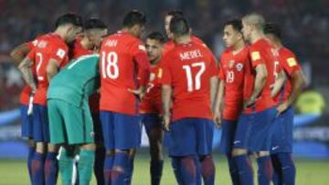 Chile tendría formación definida para duelo frente a Venezuela
