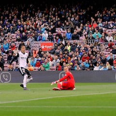 El Valencia solo sumó 3 de 18 puntos ante los tres grandes