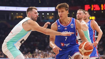 The shooting guard has been ruled out of the rest of the EuroBasket 2025 tournament after being forced to leave the court after 15 minutes.