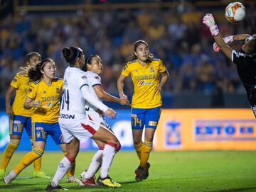 
Tigres venció a Guadalajara este lunes 05 de noviembre por la noche por marcador de 2 goles por 0, esto en duelo correspondiente a la jornada 17 de la Liga MX Femenil.