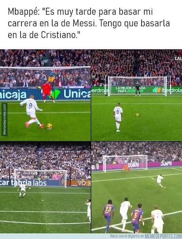 Brahim y Mbappé, protagonistas de los memes de la jornada