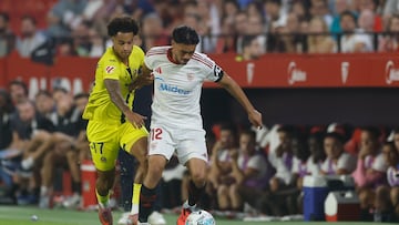 Suazo, contra el Villarreal.