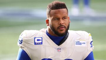 La modificación en el contrato de Aaron Donald lo convirtió en el mejor jugador pagado en la historia de la liga que no es un quarterback.